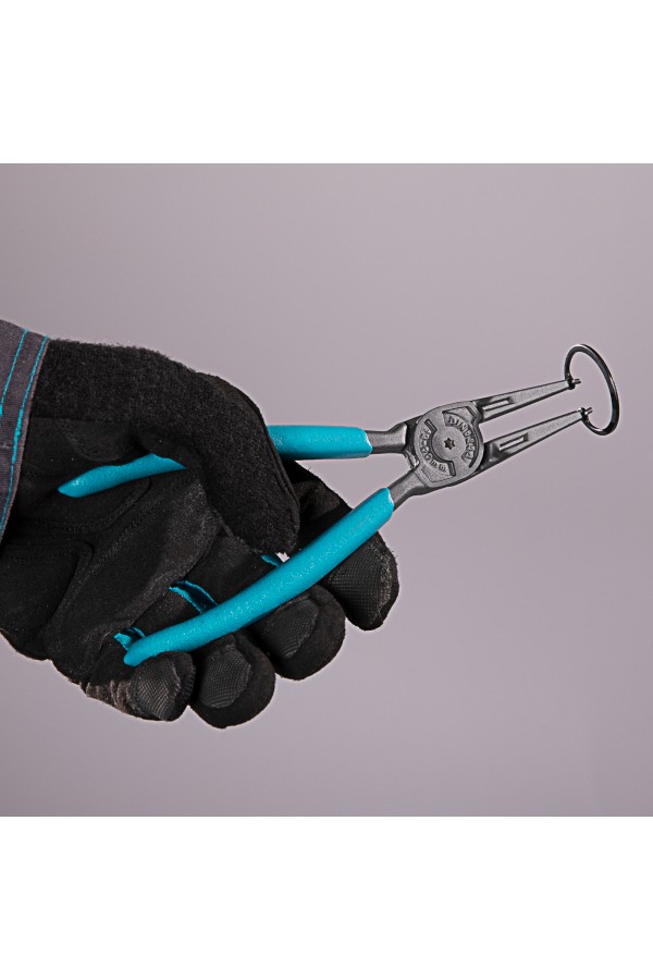 Съемник, 175 мм, для внутренних стопорных колец (19-60 мм) прямые губки (сжим) Gross