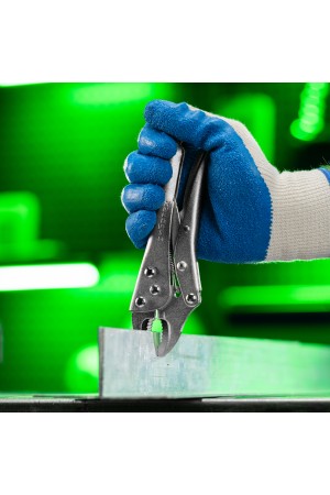 Зажим ручной, полукруглый захват, 180 мм// Сибртех