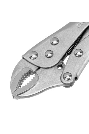 Зажим ручной, полукруглый захват, 180 мм// Сибртех