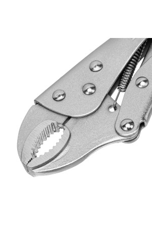 Зажим ручной, полукруглый захват, 220 мм// Сибртех