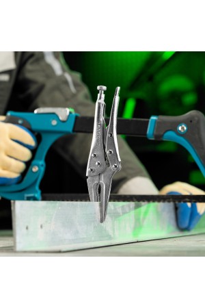 Зажим ручной, удлиненный захват, 170 мм// Сибртех