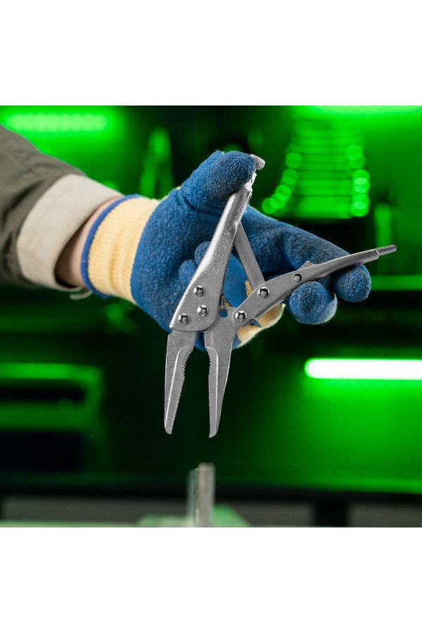 Зажим ручной, удлиненный захват, 170 мм Сибртех