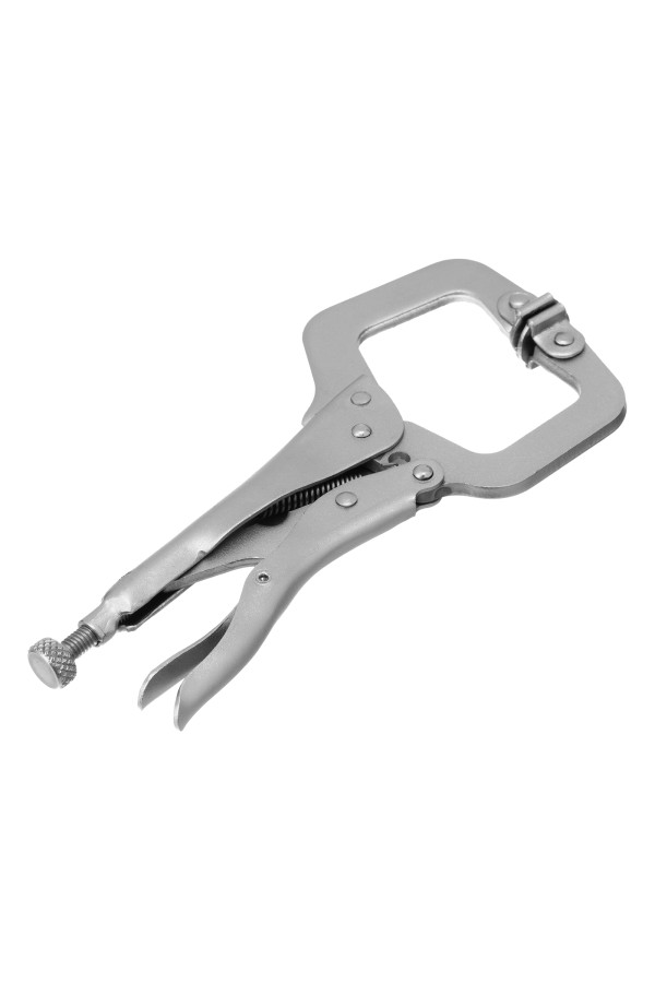 Зажим ручной, увеличенный захват, подвижные губки, 170 мм Сибртех