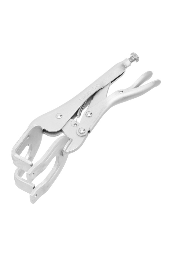 Зажим ручной, двойной, точечная фиксация, 225 мм Сибртех