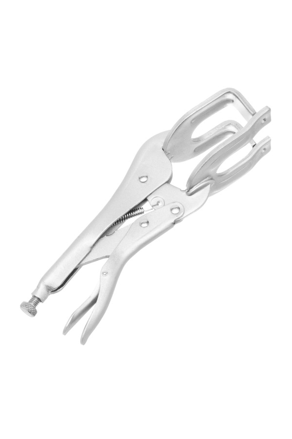 Зажим ручной, двойной, точечная фиксация, 225 мм Сибртех