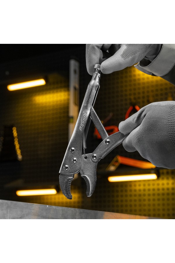 Зажим ручной, 250 мм, полукруглый захват Sparta