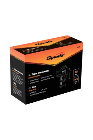 Тиски, 40 мм, крепление для стола Sparta