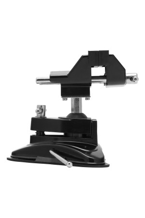 Тиски настольные, резиновая вакуумная присоска, шарнирный механизм, ширина рабочих губок 70 мм Matrix