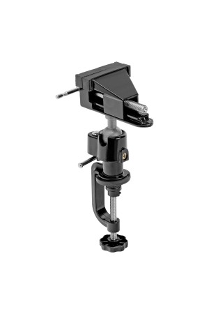 Тиски настольные, многофункциональные, сменная насадка, хомут для дрели, шарнирный механизм, 70 мм Matrix