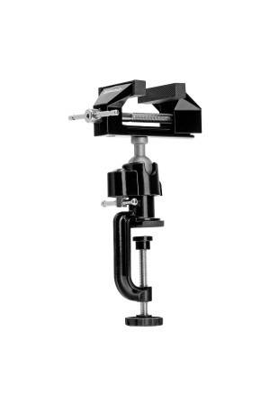 Тиски настольные, многофункциональные, сменная насадка, хомут для дрели, шарнирный механизм, 70 мм Matrix