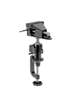 Тиски настольные, многофункциональные, сменная насадка, хомут для дрели, шарнирный механизм, 70 мм Matrix