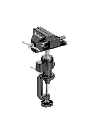 Тиски настольные, многофункциональные, сменная насадка, хомут для дрели, шарнирный механизм, 70 мм Matrix