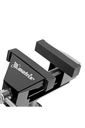 Тиски настольные, многофункциональные, сменная насадка, хомут для дрели, шарнирный механизм, 70 мм Matrix