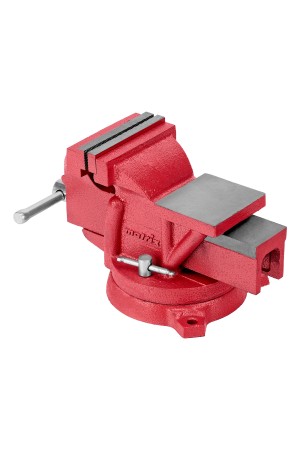 Тиски слесарные, 100 мм, поворотные, с наковальней// Matrix