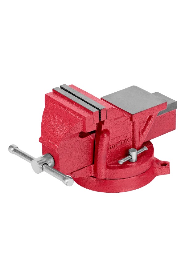 Тиски слесарные, 100 мм, поворотные, с наковальней Matrix