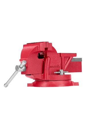 Тиски слесарные, 100 мм, поворотные, с наковальней// Matrix