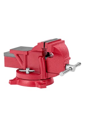 Тиски слесарные, 100 мм, поворотные, с наковальней// Matrix