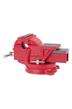 Тиски слесарные, 100 мм, поворотные, с наковальней// Matrix