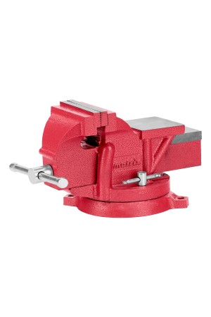 Тиски слесарные, 100 мм, поворотные, с наковальней// Matrix