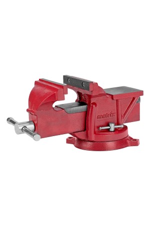 Тиски слесарные, 125 мм, поворотные, с наковальней// Matrix