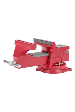 Тиски слесарные, 200 мм, поворотные, с наковальней// Matrix