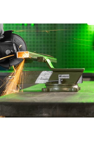 Тиски слесарные, 125 мм, стальные, поворотные// Сибртех