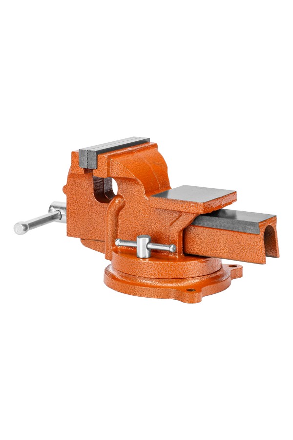 Тиски слесарные, 100 мм, поворотные, с наковальней Sparta