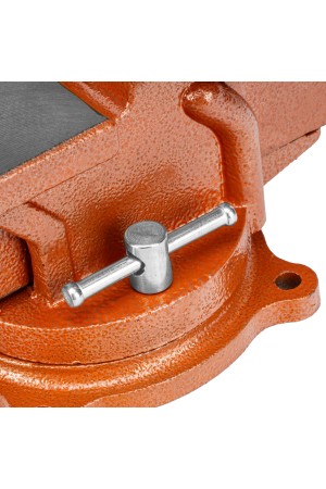 Тиски слесарные, 100 мм, поворотные, с наковальней Sparta