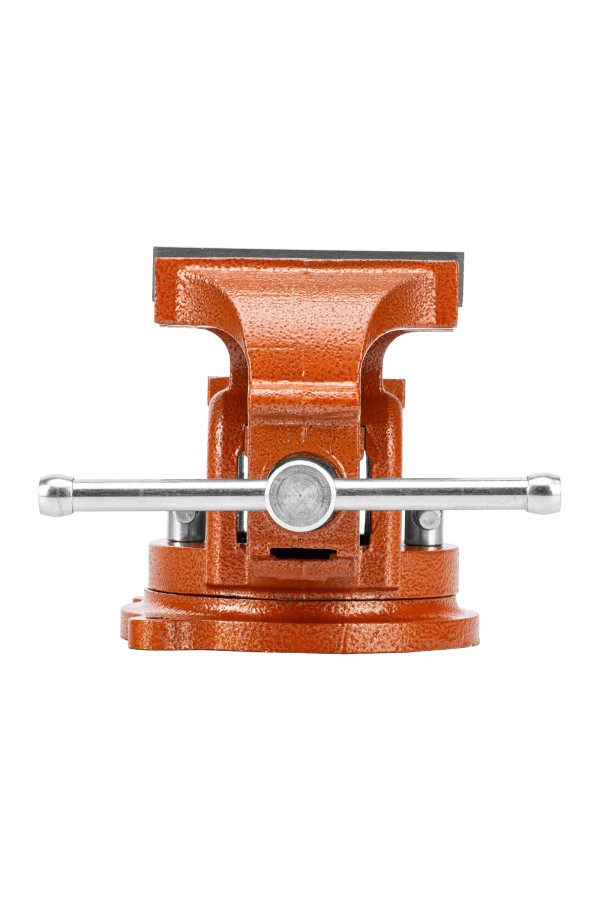 Тиски слесарные, 100 мм, поворотные, с наковальней Sparta