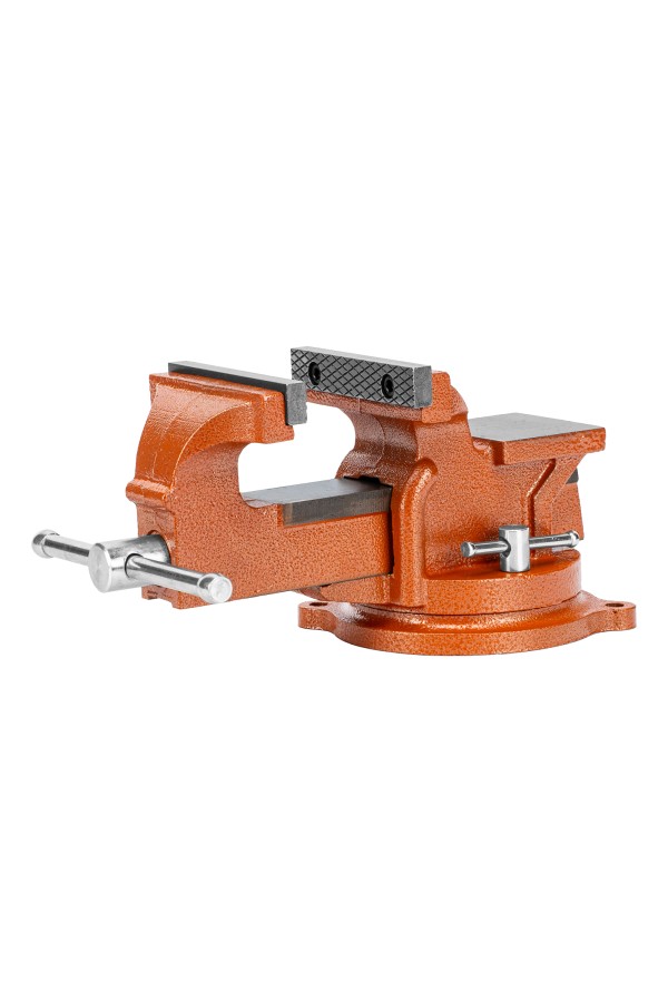 Тиски слесарные, 100 мм, поворотные, с наковальней Sparta