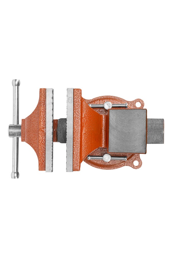 Тиски слесарные, 125 мм, поворотные, с наковальней Sparta