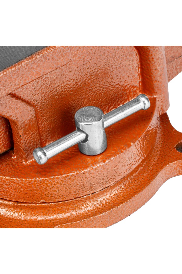 Тиски слесарные, 125 мм, поворотные, с наковальней Sparta