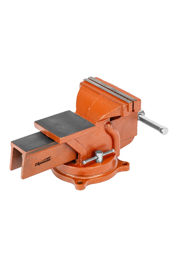 Тиски слесарные, 150 мм, поворотные, с наковальней Sparta