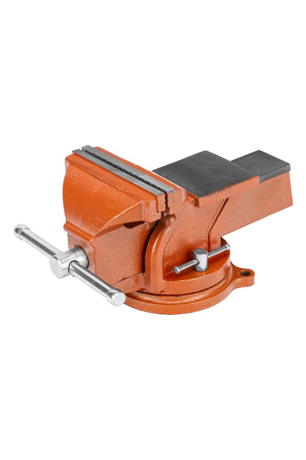 Тиски слесарные, 150 мм, поворотные, с наковальней Sparta