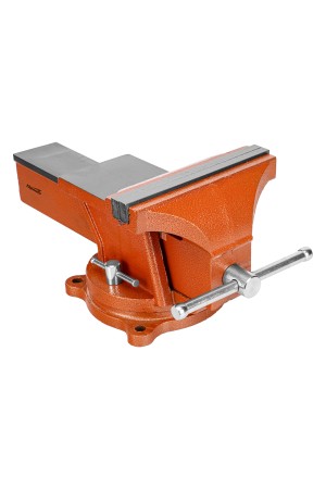 Тиски слесарные, 200 мм, поворотные, с наковальней Sparta