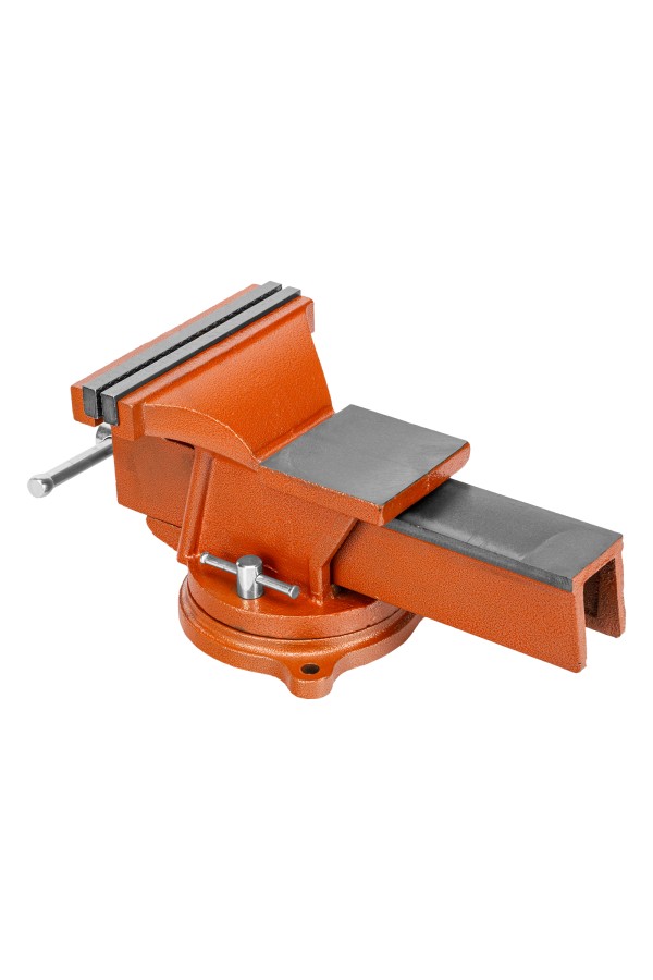 Тиски слесарные, 200 мм, поворотные, с наковальней Sparta