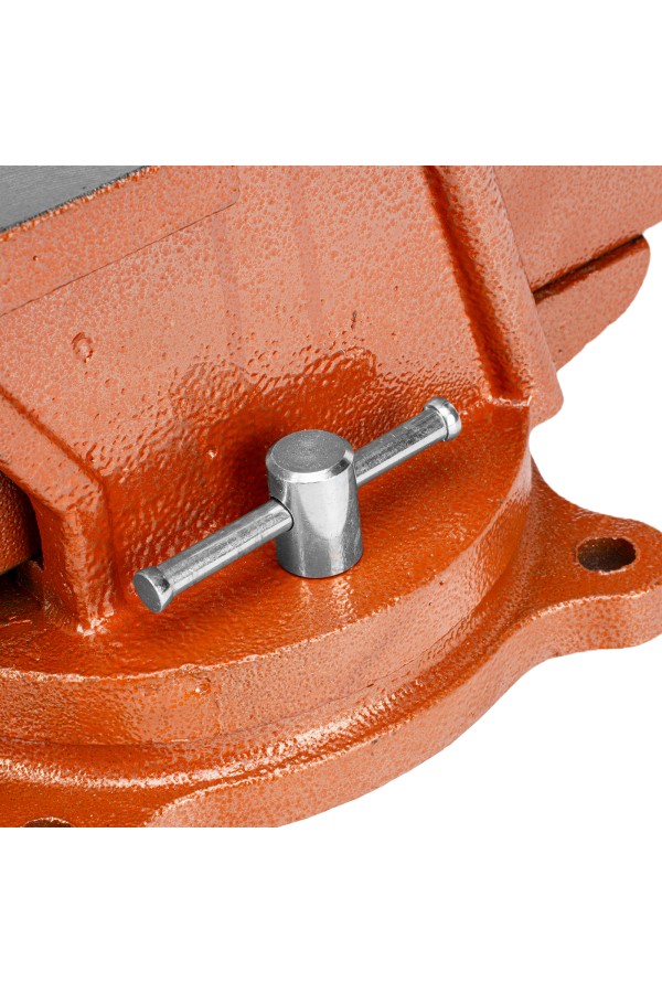 Тиски слесарные, 200 мм, поворотные, с наковальней Sparta