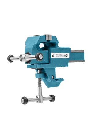 Тиски слесарные, 63 мм, крепление для стола, винтовой зажим (Глазов) Россия