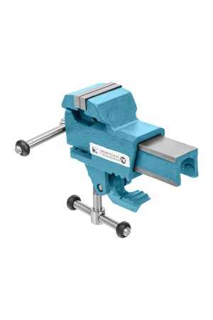 Тиски слесарные, 63 мм, крепление для стола, винтовой зажим (Глазов) Россия