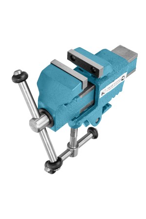 Тиски слесарные, 63 мм, крепление для стола, винтовой зажим (Глазов) Россия