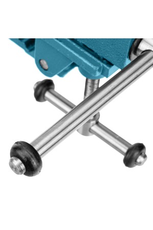 Тиски слесарные, 63 мм, крепление для стола, винтовой зажим (Глазов) Россия