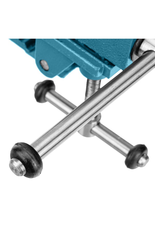 Тиски слесарные, 63 мм, крепление для стола, винтовой зажим (Глазов)