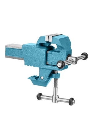 Тиски слесарные, 63 мм, крепление для стола, винтовой зажим (Глазов) Россия