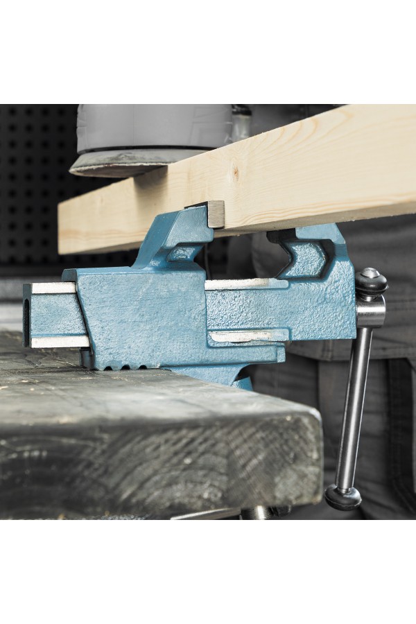 Тиски слесарные, 63 мм, крепление для стола, винтовой зажим (Глазов)