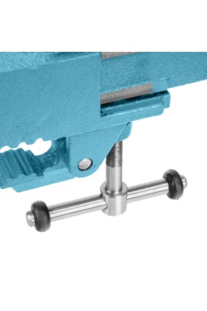 Тиски слесарные, 63 мм, крепление для стола, винтовой зажим (Глазов) Россия