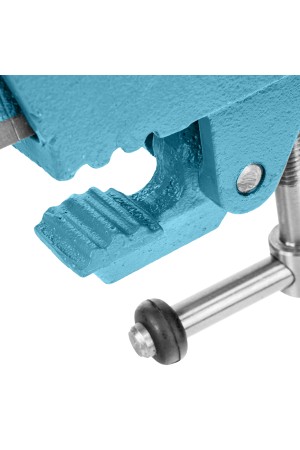 Тиски слесарные, 63 мм, крепление для стола, винтовой зажим (Глазов) Россия