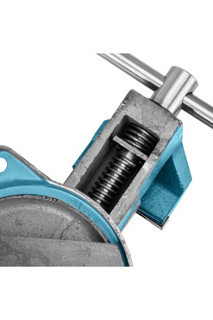 Тиски слесарные, 100 мм, поворотные (Глазов) Россия