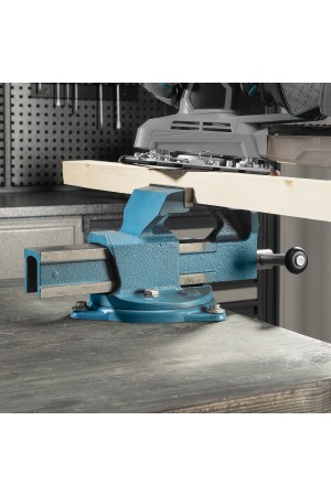 Тиски слесарные, 100 мм, поворотные (Глазов) Россия