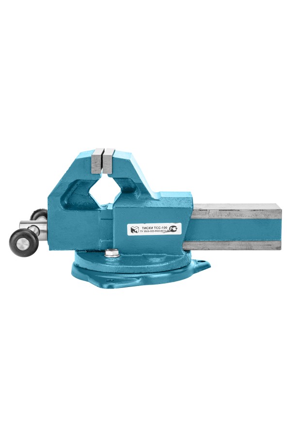Тиски слесарные, 100 мм, поворотные (Глазов)