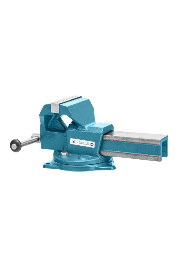 Тиски слесарные, 125 мм, поворотные (Глазов)